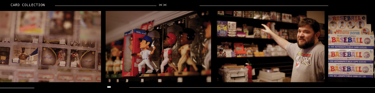 Baseball film strip